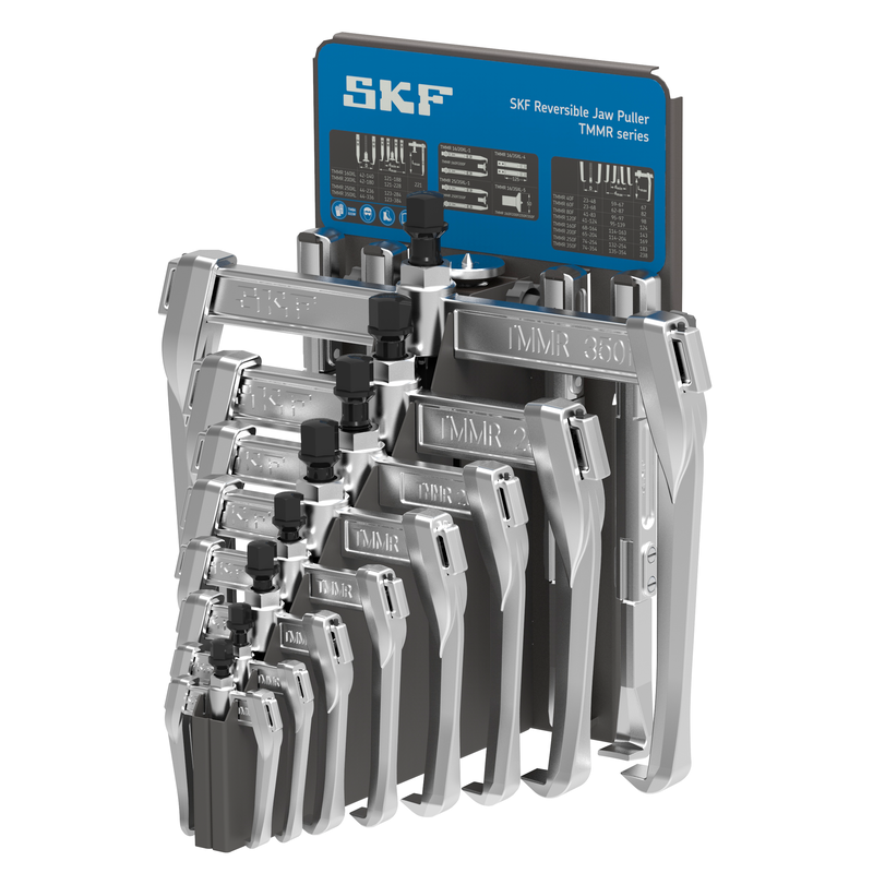 Картинка TMMR 8XL/SET  съемник  SKF от компании «BC Industry» - Профессиональное оборудование для обслуживания промышленных трансмиссий, подшипниковых узлов, валов, ременного привода, шкивов, валов. Инструменты монтажа и демонтажа подшипников, выверка шкивов, соосности, лазерная центровка валов - Алматы, Шымкент, Казахстан..
