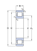 N 312 ECM/C3  полшипник SKF