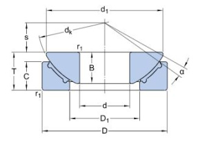 Картинка GX100F   подшипник SKF от компании «BC Industry» - SKF Шымкент, SKF Алматы. Купить подшипники SKF в Шымкенте. Купить подшипники SKF в Алматы. SKF Казахстан.