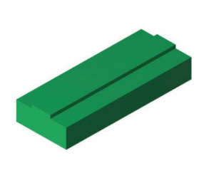 Профиль T1-09 (PE1000 зеленый), L=3000 мм от компании BCIndustry Картинка Профиль T1-09 (PE1000 зеленый), L=3000 мм от компании «BC Industry» Пищевая транспортерная лента. Пищевая лента, полотно для транспортера, конвейера, конвейерная.