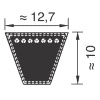 SPA2632 ремень Optibelt SK