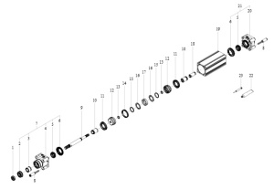 Картинка 753092 Ремкомплект цилиндра DSBC/G-80  от компании BCIndustry