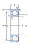 6016-Z   подшипник SKF