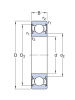 6411 М   подшипник SKF