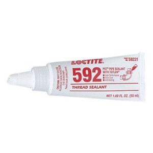 Картинка 592 LOCTITE 50 ml.  Уплотнитель труб и резьбовых соединений, высокотемп. от компании «BC Industry» Средства промышленной химии.