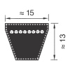 5V 800   ремень Optibelt SK 