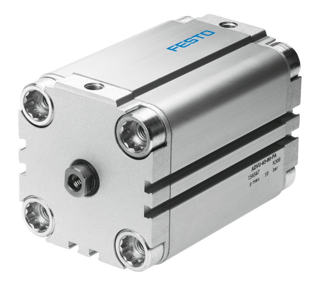 Картинка 156553 Компактный цилиндр ADVU-50-25-P-A от компании BCIndustry