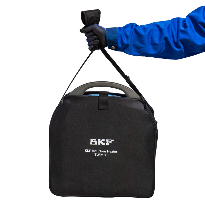 Картинка TWIM 15-BAG сумка для индукционного нагревателя SKF от компании «BC Industry» - Профессиональное оборудование для обслуживания промышленных трансмиссий, подшипниковых узлов, валов, ременного привода, шкивов, валов. Инструменты монтажа и демонтажа подшипников, выверка шкивов, соосности, лазерная центровка валов - Алматы, Шымкент, Казахстан..