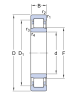 NU 2207 P5   подшипник SKF