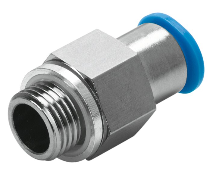 Картинка 186301 Штуцер QSK-G3/8-10 от компании BCIndustry