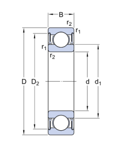 6024-2ZR/C3 подшипник SKF от компании «BC Industry» Картинка 6024-2ZR/C3 подшипник SKF от компании «BC Industry» - SKF Шымкент, SKF Алматы. Купить подшипники SKF в Шымкенте. Купить подшипники SKF в Алматы. SKF Казахстан.