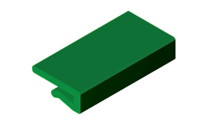 Профиль LK20 (PE4000 зеленый) L= 40 м от компании BCIndustry Картинка Профиль LK20 (PE4000 зеленый) L= 40 м от компании «BC Industry» Пищевая транспортерная лента. Пищевая лента, полотно для транспортера, конвейера, конвейерная.