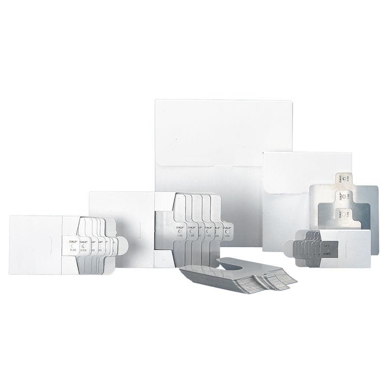 Картинка TMAS 125-050   Калиброванные пластины SKF от компании «BC Industry» - Профессиональное оборудование для обслуживания промышленных трансмиссий, подшипниковых узлов, валов, ременного привода, шкивов, валов. Инструменты монтажа и демонтажа подшипников, выверка шкивов, соосности, лазерная центровка валов - Алматы, Шымкент, Казахстан..