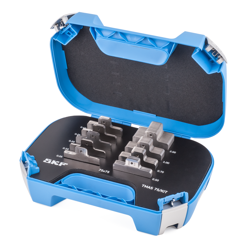 Картинка TMAS 75/KIT  Комплект калиброванных пластин SKF от компании «BC Industry» - Профессиональное оборудование для обслуживания промышленных трансмиссий, подшипниковых узлов, валов, ременного привода, шкивов, валов. Инструменты монтажа и демонтажа подшипников, выверка шкивов, соосности, лазерная центровка валов - Алматы, Шымкент, Казахстан..