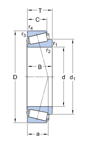 Картинка L 45449/Q   подшипник SKF от компании «BC Industry» - SKF Шымкент, SKF Алматы. Купить подшипники SKF в Шымкенте. Купить подшипники SKF в Алматы. SKF Казахстан.