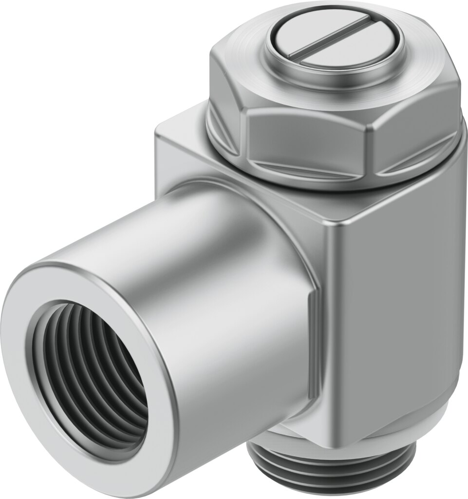 Картинка 151179 Дроссель с обратным клапаном GRLA-1/2-B от компании BCIndustry