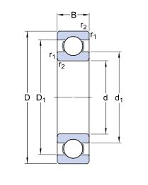 Картинка BB1-0608BD   подшипник SKF  от компании «BC Industry» - SKF Шымкент, SKF Алматы. Купить подшипники SKF в Шымкенте. Купить подшипники SKF в Алматы. SKF Казахстан.