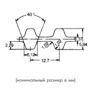 660 DH 200 ремень optibelt ZR D от компании BCIndustry Картинка 660 DH 200 ремень optibelt ZR D от компании BCIndustry