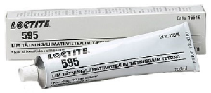 Картинка 595 LOCTITE 12Х100 ml Силиконовый герметик/клей уксусный от компании «BC Industry» Средства промышленной химии.