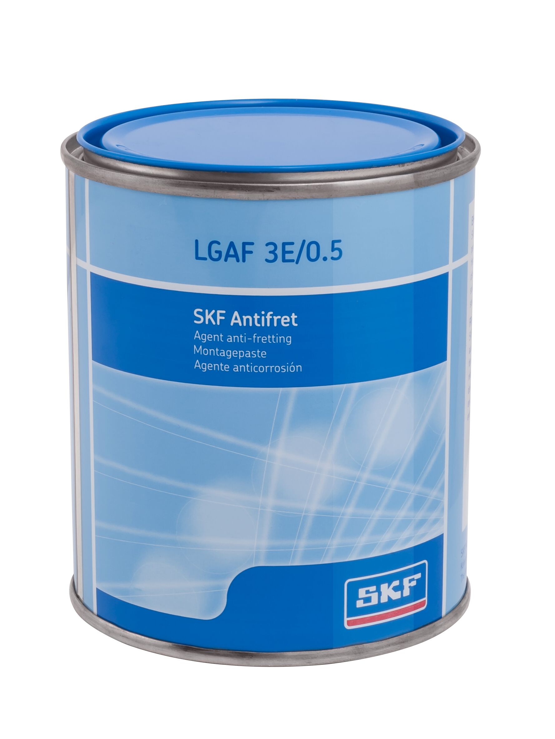 Картинка LGAF 3E/0.5 (500гр) смазка SKF от компании «BC Industry» - Промышленные смазки высокого качества. Смазочные средства и материалы для промышленного применения. Подбор подходящей смазки - консультации технических специалистов. Смазка для подшипников купить в Шымкенте.