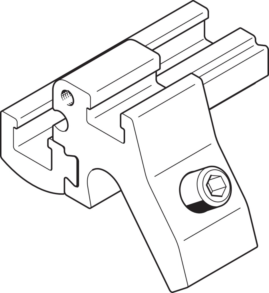 Картинка 537808 Крепление SMBZ-8-125/320  от компании BCIndustry