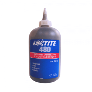 Картинка LOCTITE 480 — Клей высокой прочности с резин.наполнителе от компании «BC Industry» Средства промышленной химии.