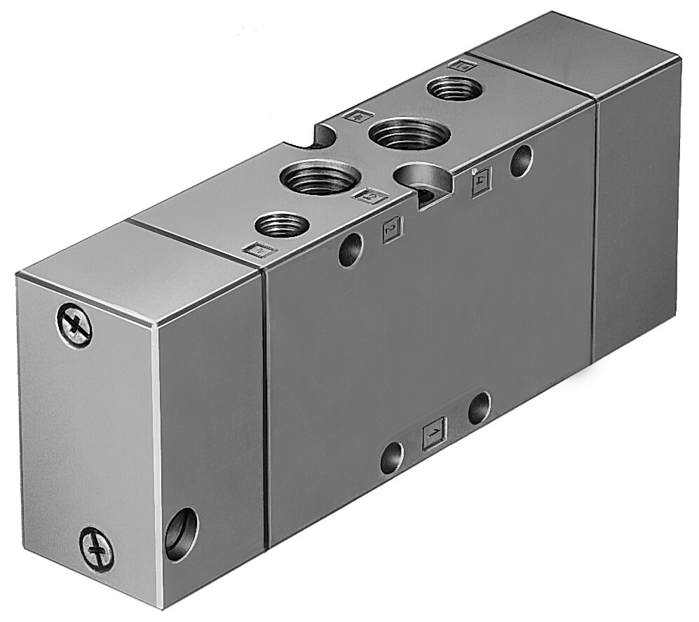 Картинка 30988 Пневмораспределитель J-5-1/8-B от компании BCIndustry