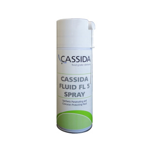 Картинка FLUID FL 5 SPRAY CASSIDA (0.4L) от компании «BC Industry» Пищевая смазка, для пищевого производства, смазочные материалы и средства для пищевого производства купить в Алматы в Казахстане. Пищевой допуск H1.