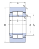 NUTR 45100 Х   подшипник  SKF