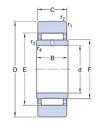 Картинка STO 17-2Z  (NAST 17 2Z) подшипник от компании «BC Industry» - SKF Шымкент, SKF Алматы. Купить подшипники SKF в Шымкенте. Купить подшипники SKF в Алматы. SKF Казахстан.