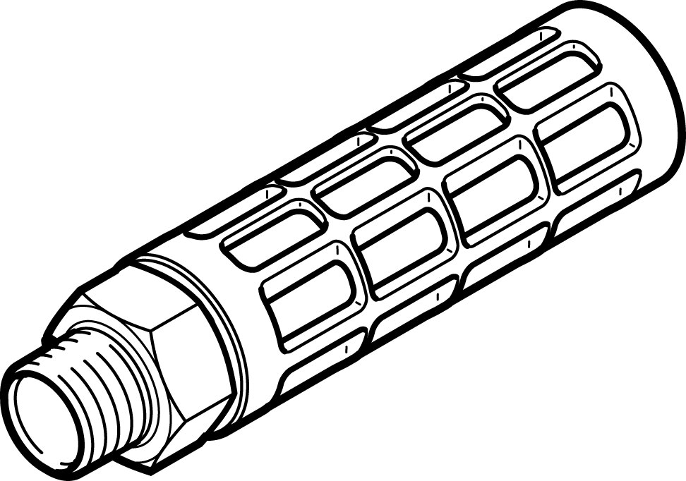 Картинка 151990 Глушитель U-1-B от компании BCIndustry
